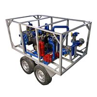 Мобильный узлел учета и перекачки топлива Танкер