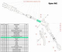 Затворная пружина газораздаточного крана (2111)