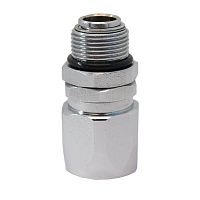 Фитинг ZVA V19-3/4" Cr (поворотный)