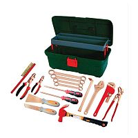 Набор искробезопасных инструментов 16пр. GARWIN GSK-0716