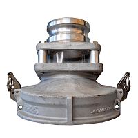 Переходник гравитационный API-4 Ду80 (камлок)