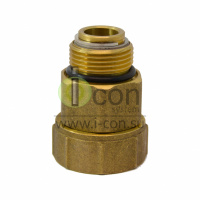 Муфта поворотная медная TDW-36 S 3/4*1