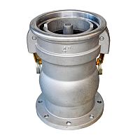 Муфта отвода ПВС 4" мама