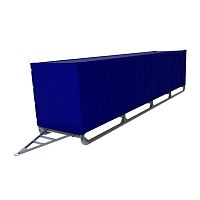 Контейнер 20/40 на полозьях КАЗС 20