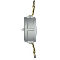 Крышка AL на муфту сухой разъем тип D4"